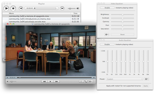 mplayer osx extended better than vlc